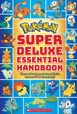 9781338230895 Pokemon Super Deluxe Essential Handbook