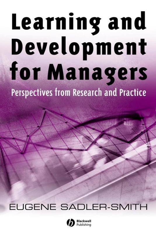 9781405129824 Learning and Development for Managers