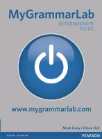 9781408299166 Mygrammarlab Intermediate