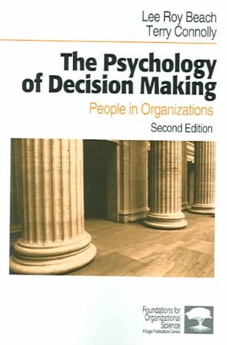 9781412904407 The Psychology of Decision Making