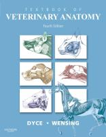 9781416066071 Textbook of Veterinary Anatomy