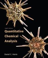 9781429239899 Quantitative Chemical Analysis