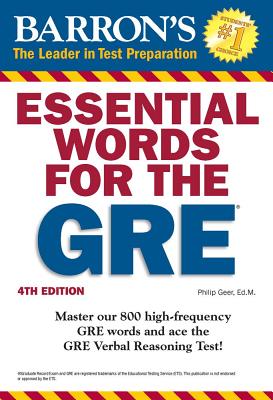 9781438007496 Essential Words for the GRE