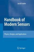 9781441964656 Handbook Of Modern Sensors