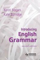 9781444109870 Introducing English Grammar