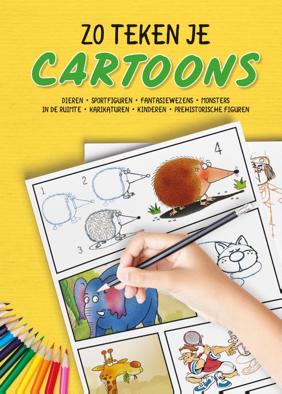 9781445426983 Zo teken je cartoons