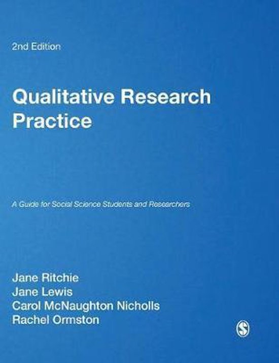 9781446209110 Qualitative Research Practice