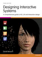9781447920113 Designing Interactive Systems