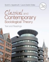 9781452203621 Classical and Contemporary Sociological Theory Text and Readings
