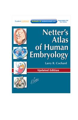 9781455739776 Netters Atlas of Human Embryology