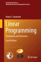 9781461476290 Linear Programming