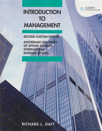 9781473734036 Custom Introduction to Management