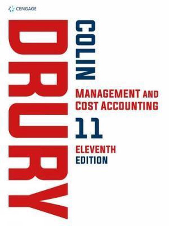 9781473773615 Management and Cost Accounting