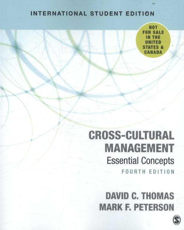 9781506387529 CrossCultural Management Essential Concepts International students edition