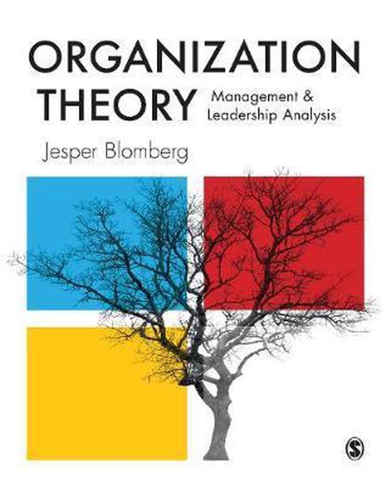 9781529713121 Organization Theory