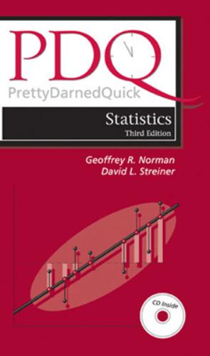 9781550092073 PDQ Statistics with CDROM