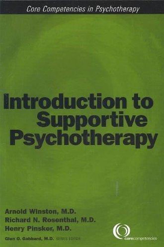 9781585621477 Introduction to Supportive Psychotherapy