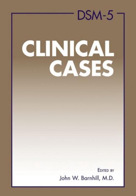 9781585624638 DSM5 Clinical Cases