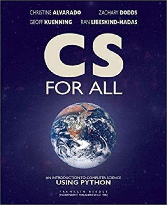 9781590282908 CS for All An Introduction to Computer Science Using Python