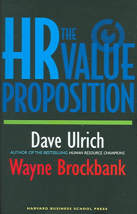 9781591397076 The HR Value Proposition