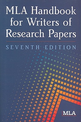 9781603290241 MLA Handbook for Writers of Research Papers