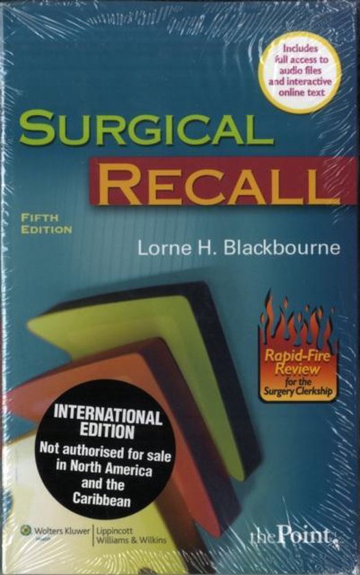 9781608315543 Surgical Recall