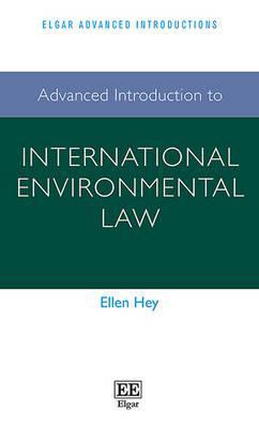 9781781954577 Advanced Introduction to International Environmental Law