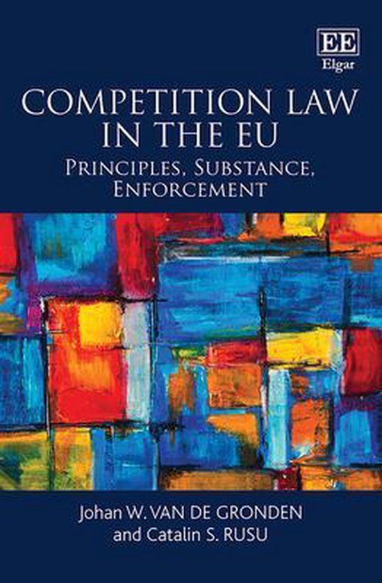 9781788974769 Competition Law in the EU  Principles Substance Enforcement