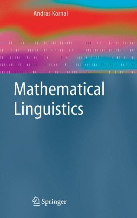 9781846289859 Mathematical Linguistics