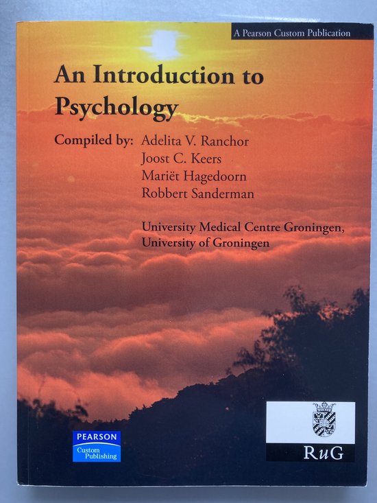 9781846586712 An introduction to psychology