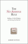 9781847440006 The No Asshole Rule