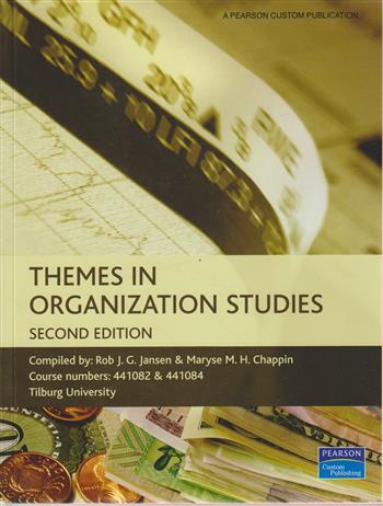 9781849599702 Themes In Orgs