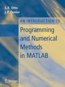 9781852339197 An Introduction To Programming And Numerical Methods In Matlab