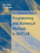 9781852339197 An Introduction to Programming and Numerical Methods in Matlab