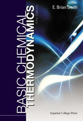 9781860944468 Basic Chemical Thermodynamics Fifth EDI