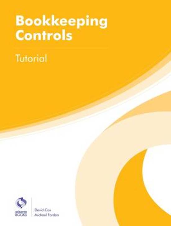 9781909173675 Bookkeeping Controls Tutorial