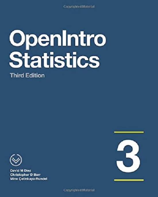 9781943450039 OpenIntro Statistics