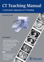 9783131243546 Ct Teaching Manual