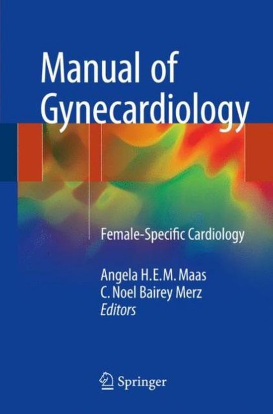 9783319549590 Manual of Gynecardiology