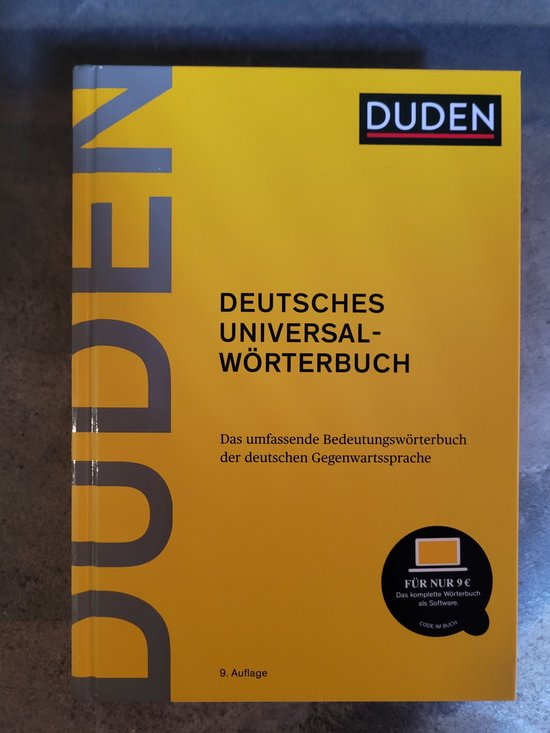 9783411055098 Duden deutsches Universalworterbuch