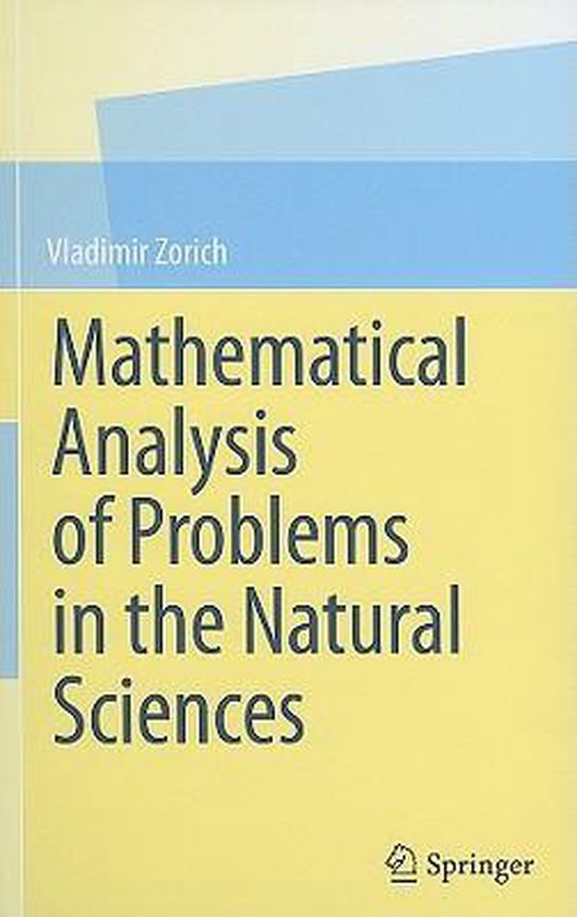 9783642148125 Mathematical Analysis Of Problems In The Natural Sciences