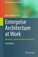 9783642296505 Enterprise Architecture At Work