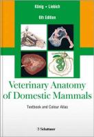 9783794528332 Veterinary Anatomy of Domestic Mammals