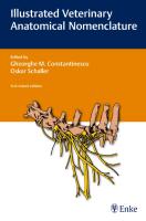9783830410867 Illustrated Veterinary Anatomical Nomenclature