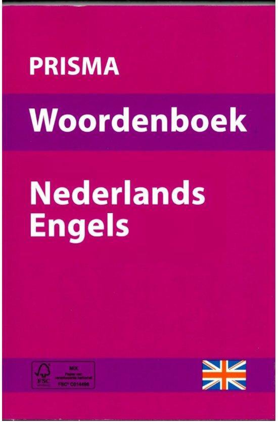 9789000369546 Prisma woordenboek Nederlands  Engels
