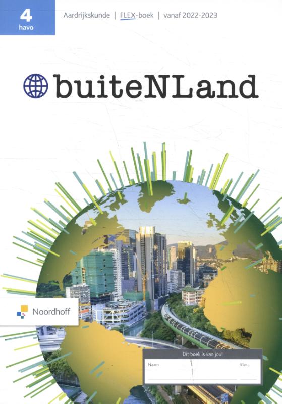 9789001277338 buiteNLand havo 4 FLEX boek 20222023