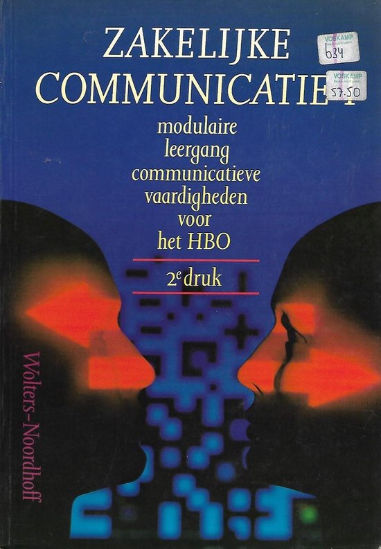 9789001432294 Zakelijke communicatie  een leergang communicatieve vaardigheden voor het HBO