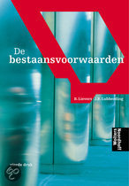 9789001547103 De bestaansvoorwaarden  druk 4