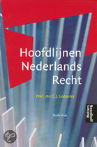 9789001557911 Hoofdlijnen Nederlands Recht  druk 6