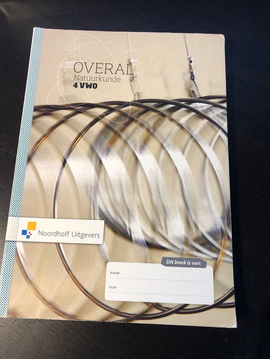 9789001593094 Overal Natuurkunde 4e ed vwo 4 FLEX boek  online